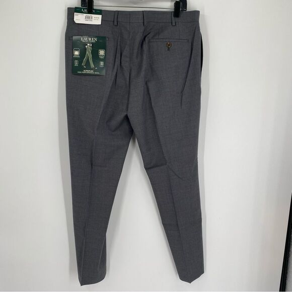 Ralph Lauren Gray Ultraflex Dress Pants size 36 x 30 New - Picture 3 of 4